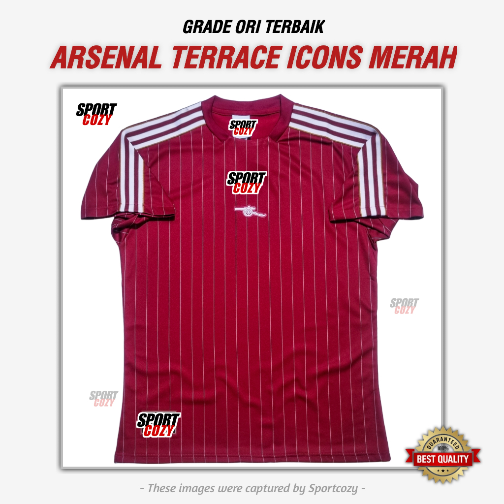 (TERRACE ICON) JERSEY AFC TERRACE ICON MERAH JERSEY SPECIAL EDITION TERBAIK