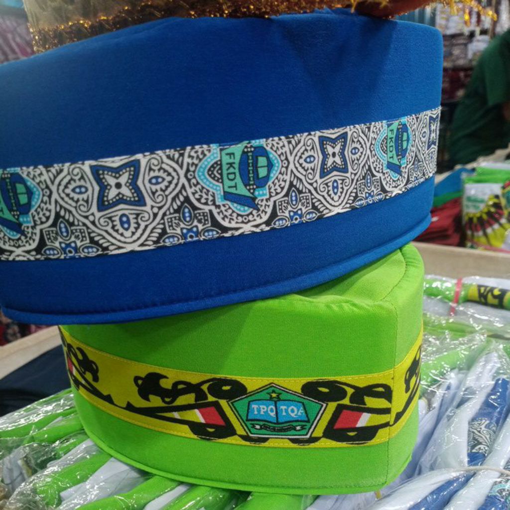 peci tpq songkok mengaji anak