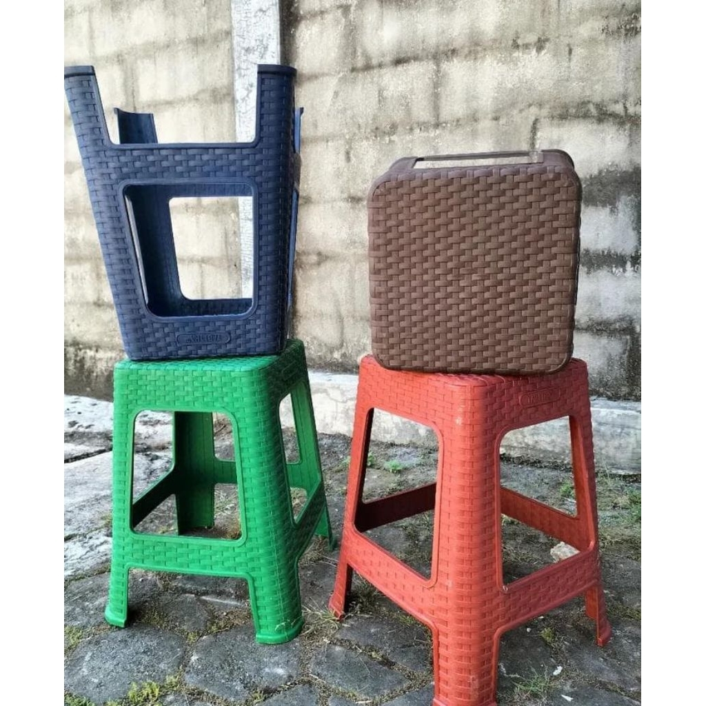 Kursi rotan kursi bakso rotan kursi plastik