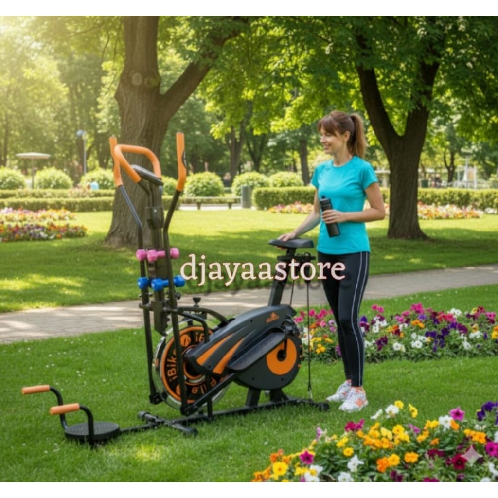 Orbitrak Bike Sepeda Statis - Orbitrack Alat OlahRaga Sepeda Fitness