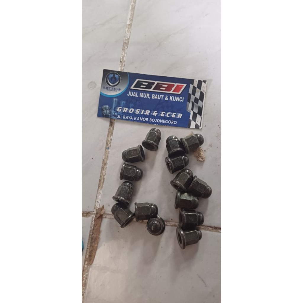 mur topi m7 kunci baut 11 warna hitam