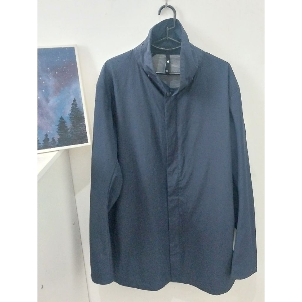 [ Preloved ] Jaket Parka Pria Navy Brand