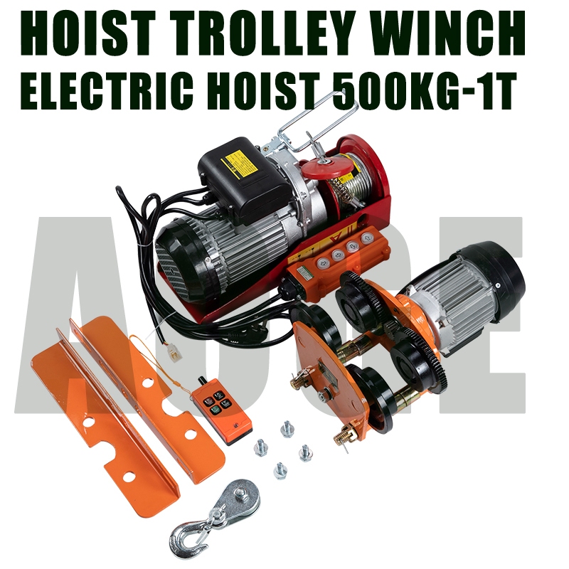 Electric Trolley Untuk Mini Electric Hoist/Mini Electric Hoist Trolley set / Katrol Listrik HOIST TR