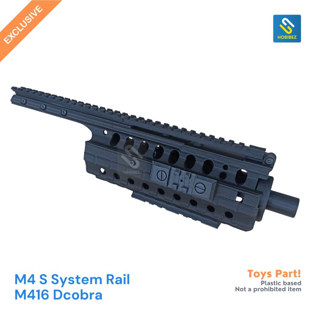M4 S System RIS Sparepart Plastik 3DP
