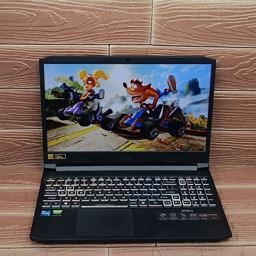 Laptop Acer NITRO 5 GAMING AN515-57 Intel Core i7-11800H RAM 16GB SSD 512GB RTX 3060 GEN11 144Hz RGB