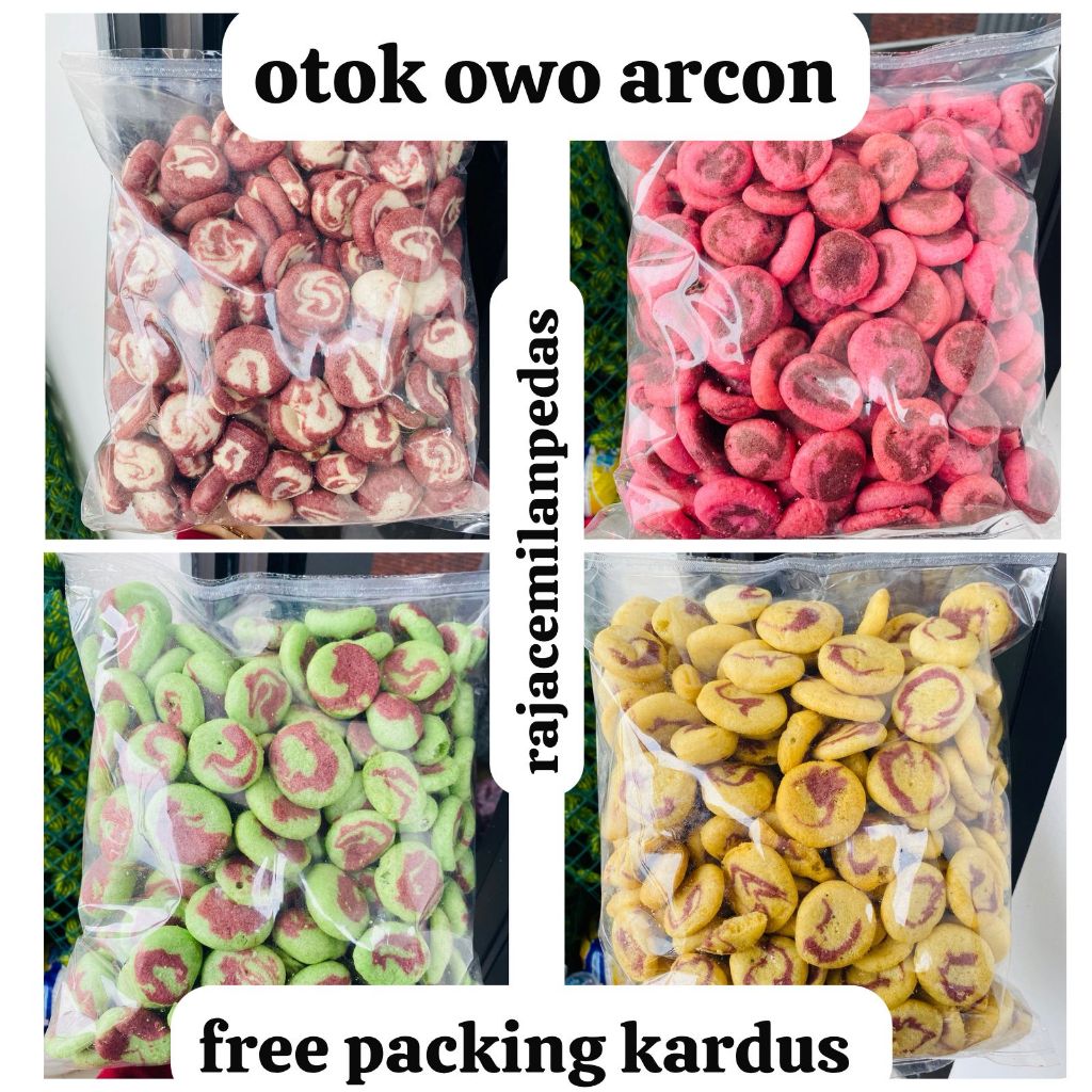 Kue otok owo/kue jadul enak manis gurih renyah 1kg 500gr 250gr