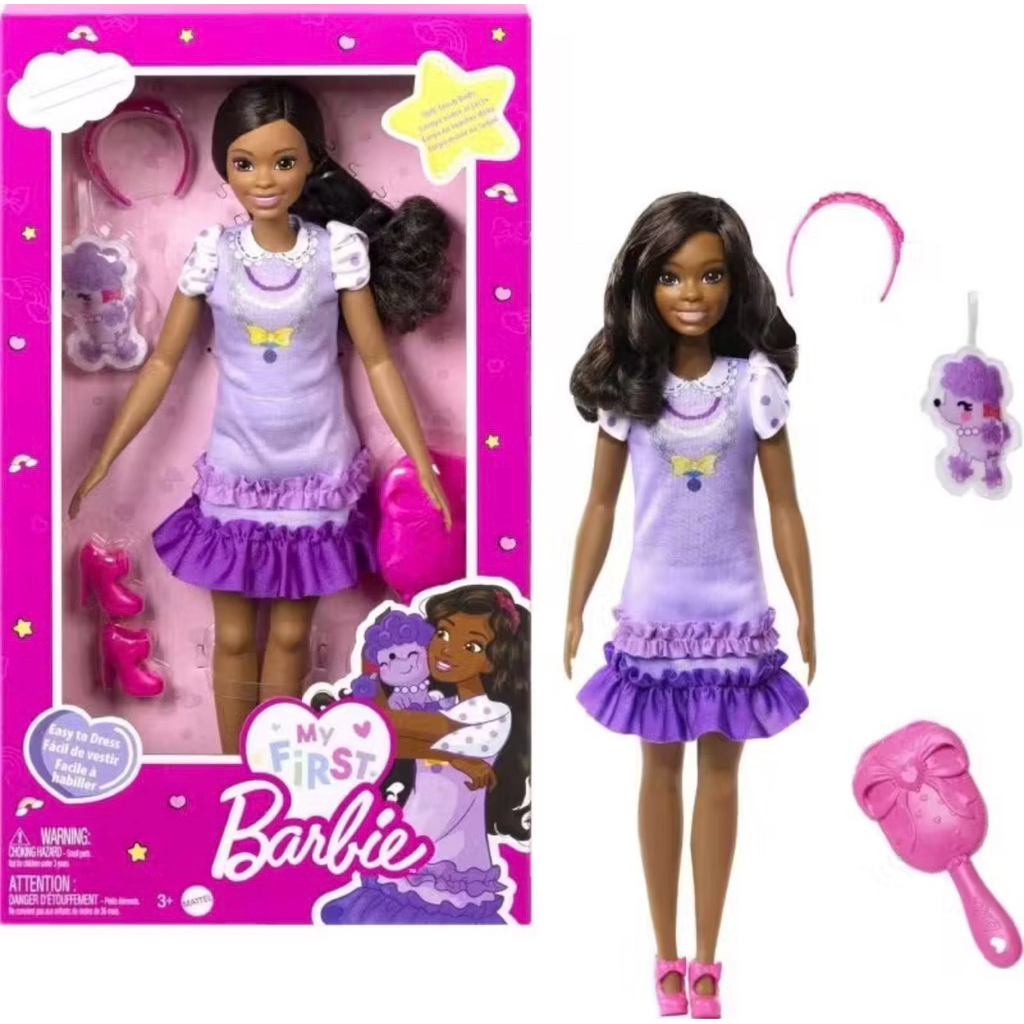 Mainan Boneka Barbie HLL18 Barbie Doll for Preschoolers My First Barbie - Mainan Anak Perempuan Bone