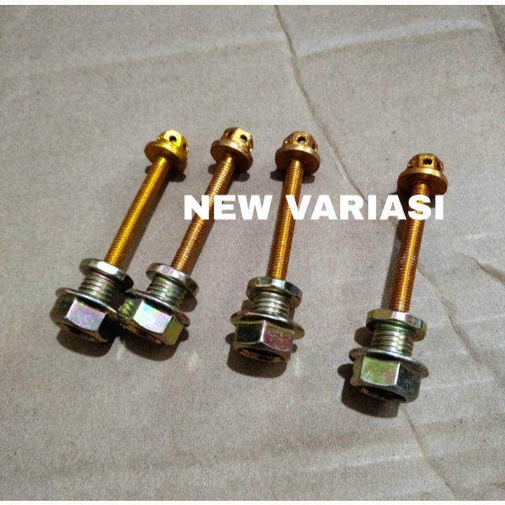 PAKET BAUT ANTI JEBOL + 4PCS BAUT VISOR PANJANG NMAX LEXI / PAKET BAUT VISOR WINDSHIELD NMAX LEXI