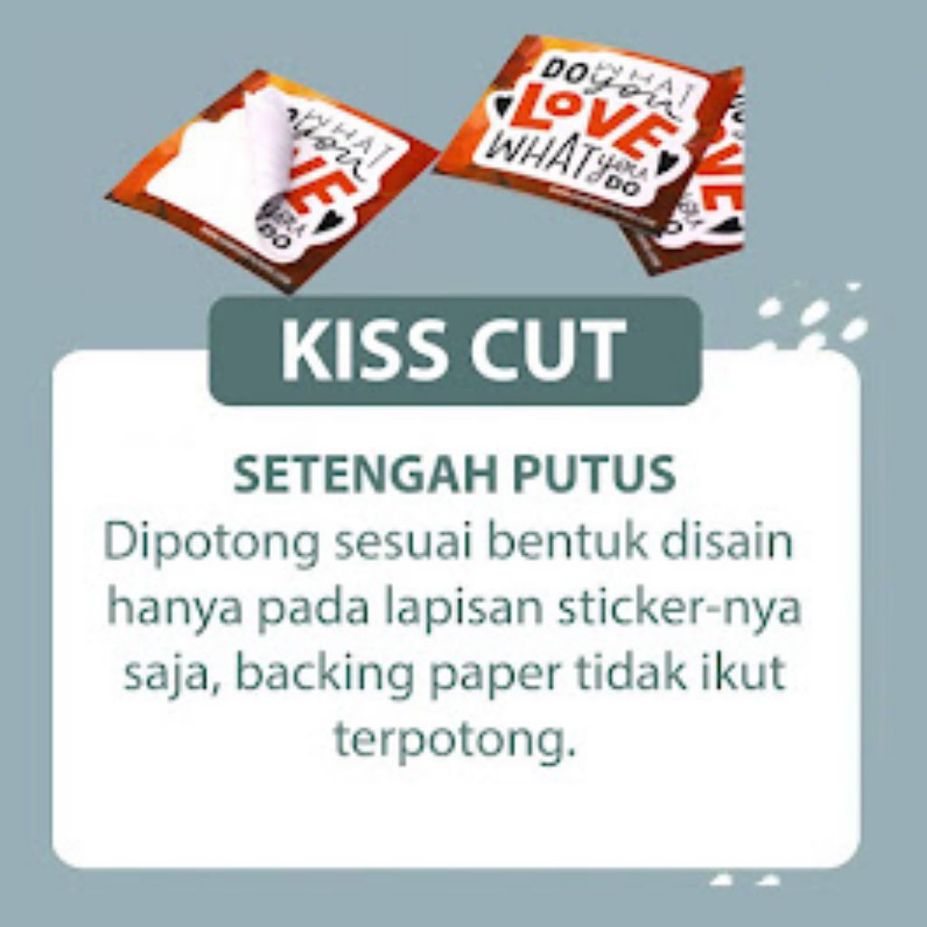 CETAK STICKER Vinyl Termurah