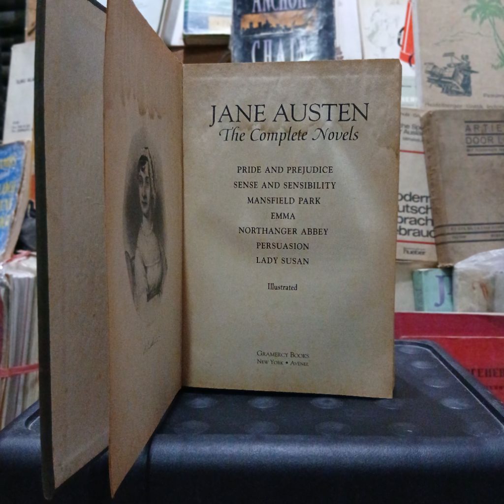 jane austen the complete novels pride and prejudie.sense and sensibility.mansfield park.emma.northan