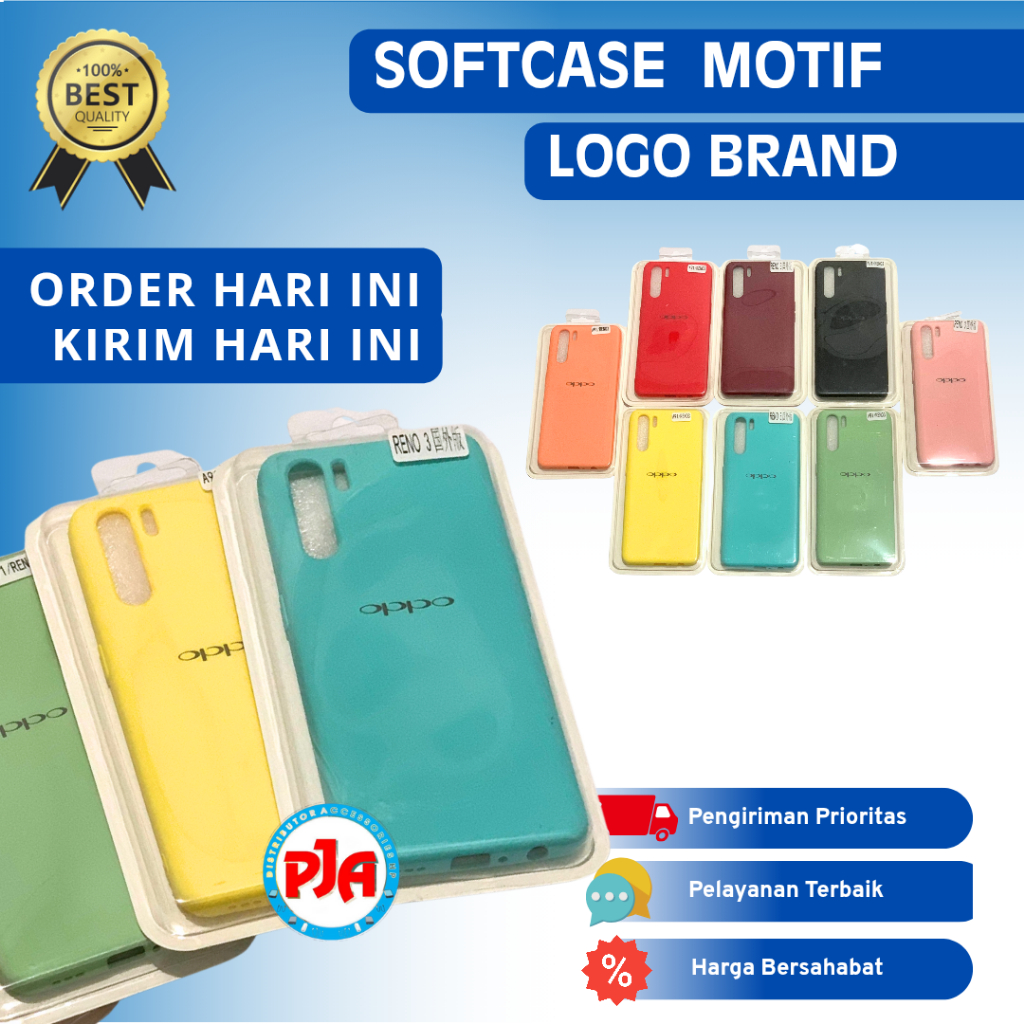 Softcase Case Motif Logo Brand Redmi 9 Note 8 8 Pro Poco F2 Pro