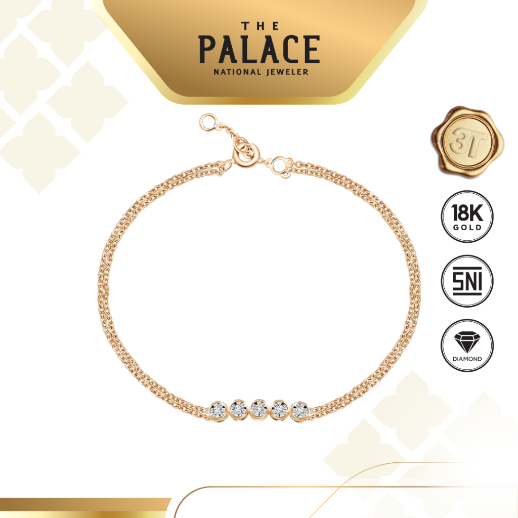 The Palace DJ Areumi 12 Chain Bracelet / Gelang Tangan