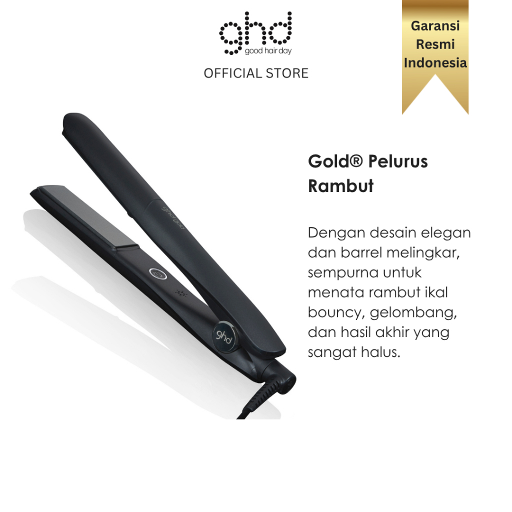 ghd Gold Hair Straightener Sensor Dual Zone - Catokan Pelurus Rambut