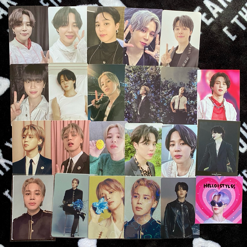 (4/4) Photocard BTS Jimin Official Armyzone Festa 2025 Merch Capsule DVD Bluray Memories 2020 2021 G