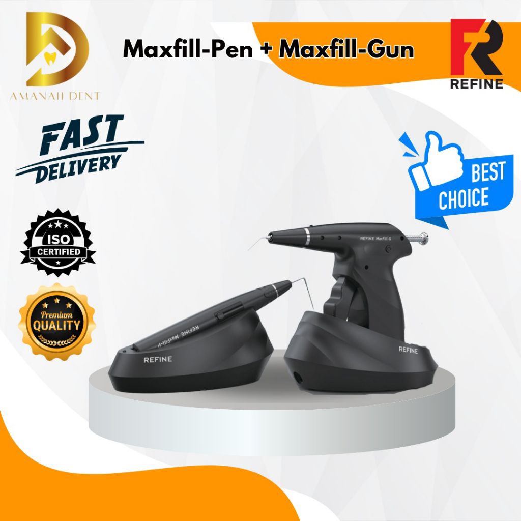 Maxfill Pen / Maxfill Gun / Obturation / Maxfill pen+gun refine