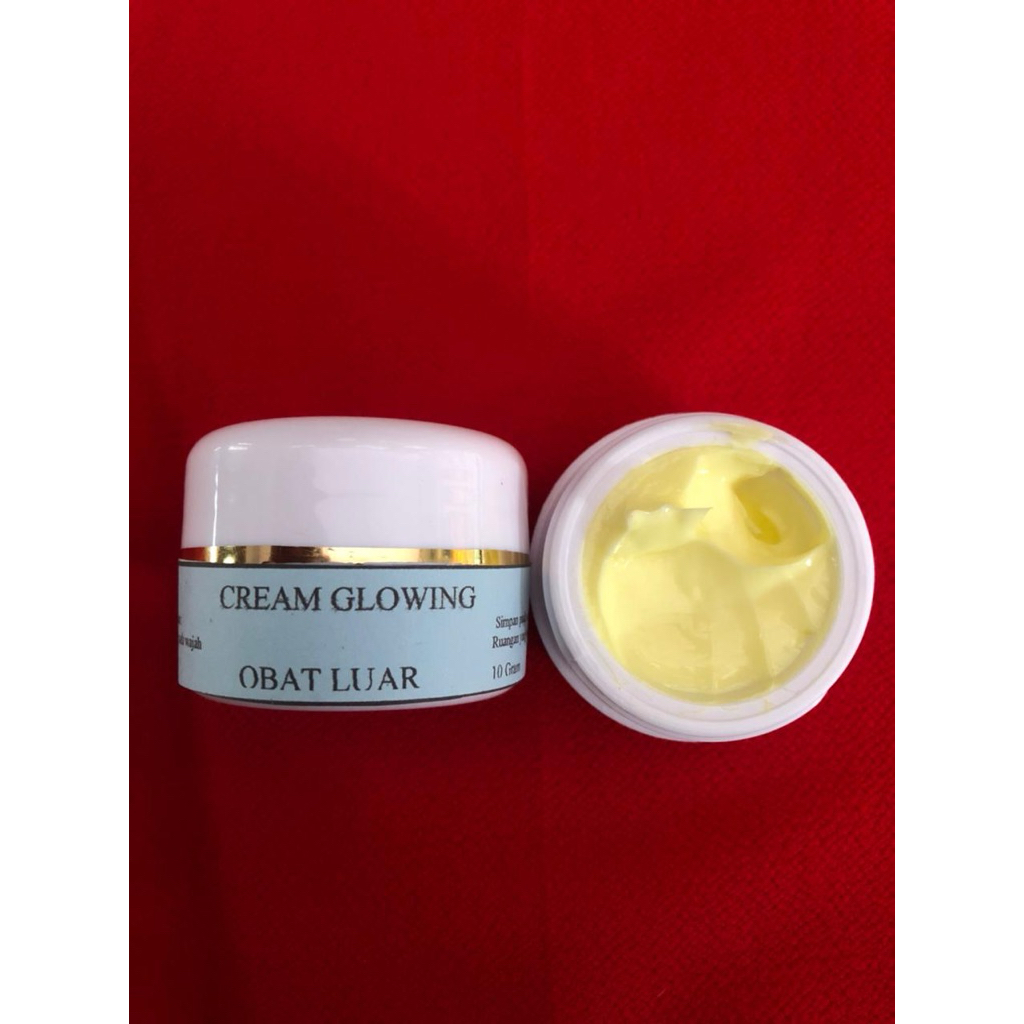 night cream glowing (krim malam farmasi untuk kulit normal glowing, susah putih, pencerah) BPOM