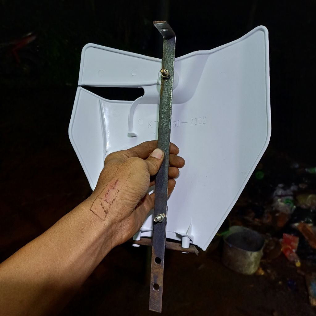 DUDUKAN PAPAN NOMOR RBT KTM YZ CRF SEMUA JENIS MOTOR - PANGKON PAPAN NOMOR RBT KTM YZ CRF