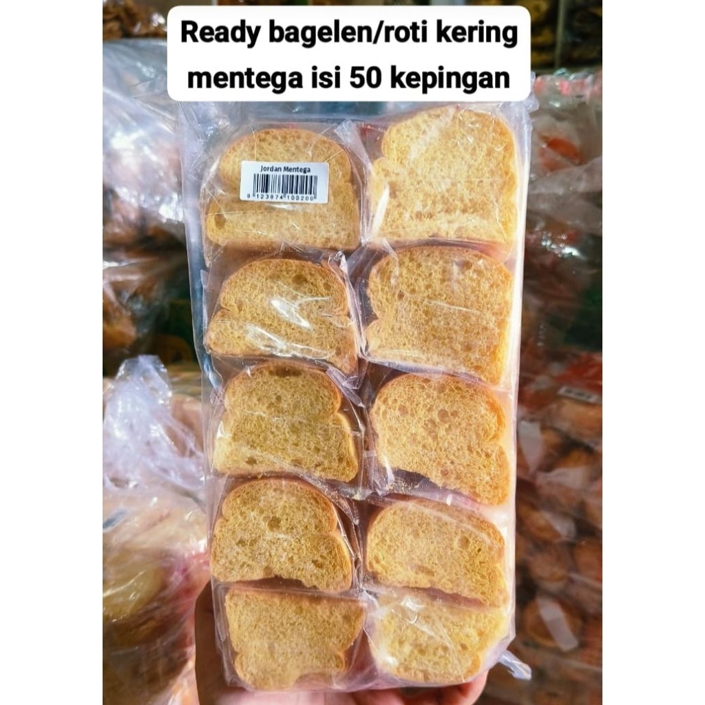 Roti BAGELAN Jordan Mentega (roti kering )