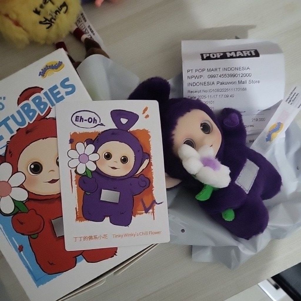 WTS TELETUBBIES POPMART (Tingky Wingky)