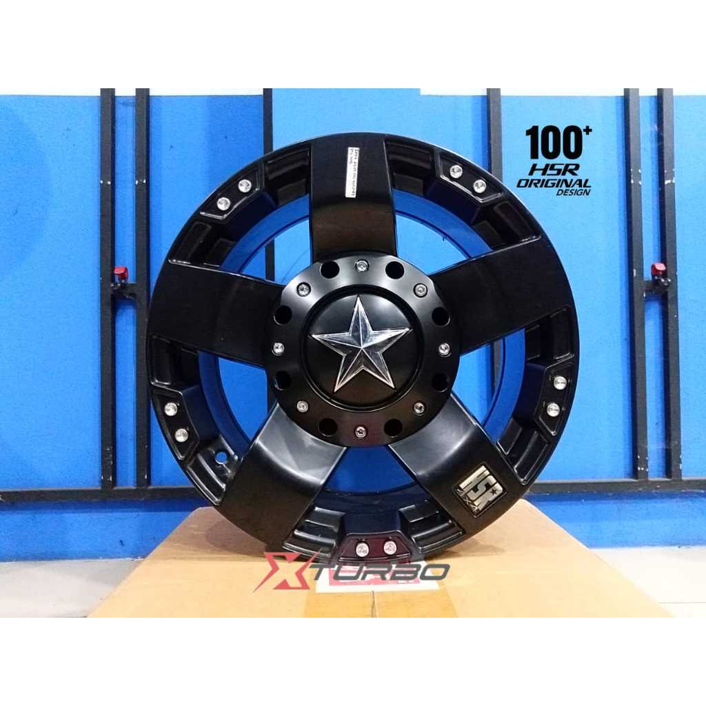 Velg HSR Rasta R16, cocok untuk mobil dengan PCD 6×139