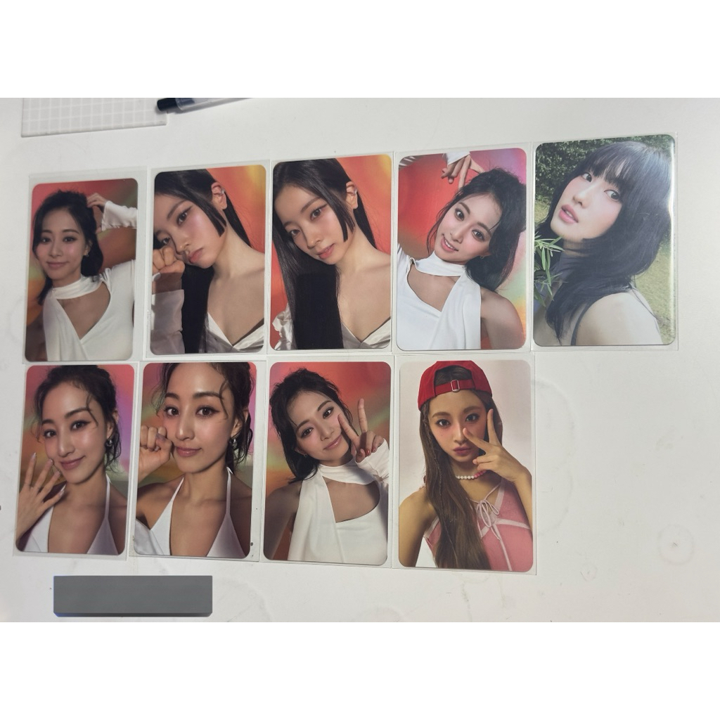 [TAKE ALL] TWICE OFFICIAL PHOTOCARD TWICE WITH YOUTH CHAEYOUNG DAHYUN TZUYU MOMO JIHYO