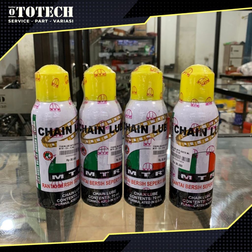 PELUMAS RANTAI CHAIN LUBE MTR ANTI KARAT 70ML