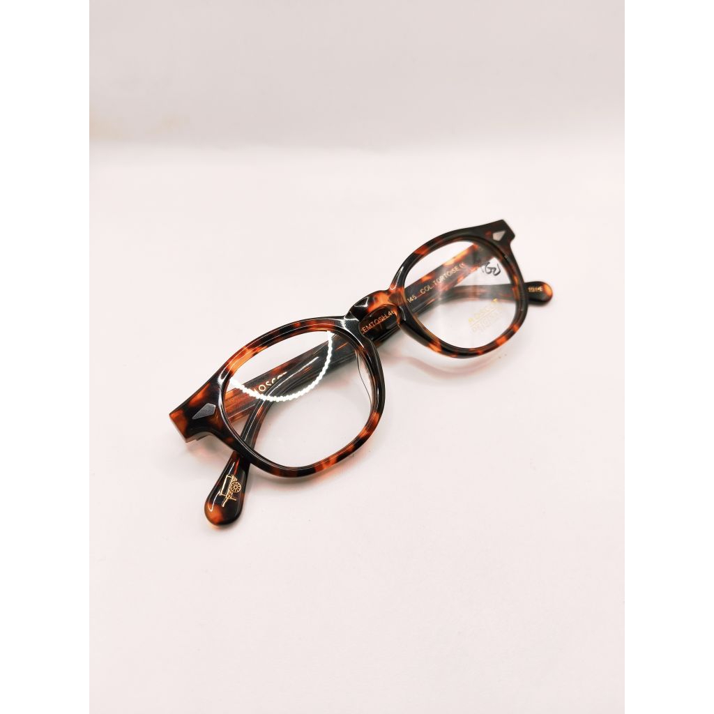 frame kacamata pria wanita terbaru original moscot lemtosh tortoise motif size M