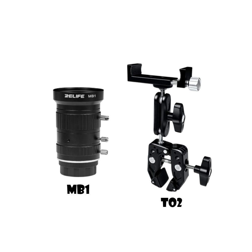 Lensa Kamera Microscope RELIFE MB1/ RELIFE TO2 Industrial Camera Lensa