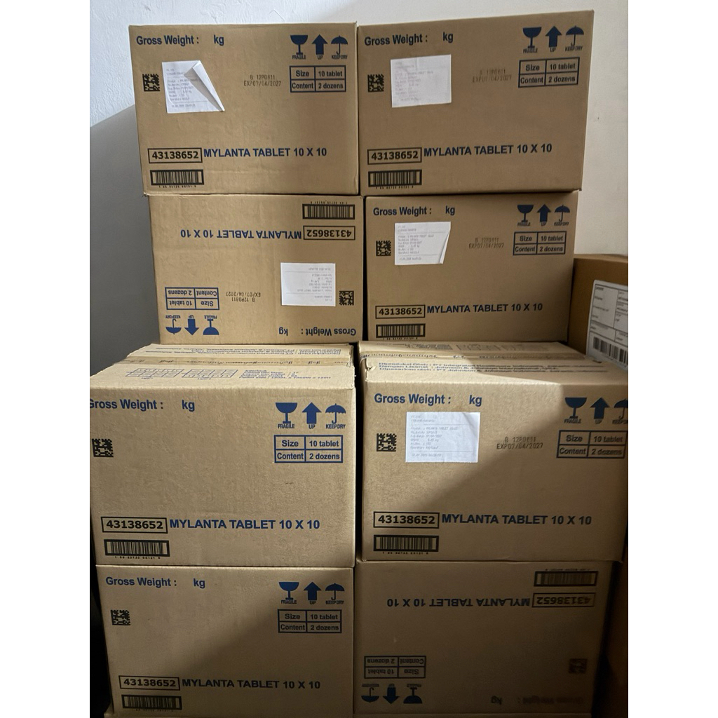 Mylanta Tablet 1 Karton isi 24 box