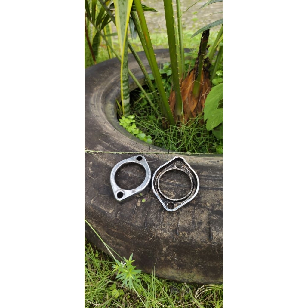 KLEM KANCINGAN LEHER KNALPOT KE BLOK ORIGINAL COPOTAN RX KING RXS RXK