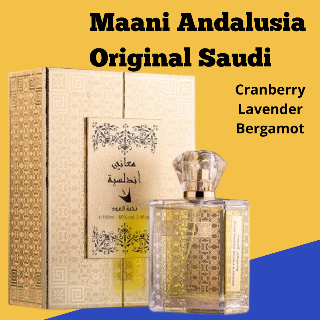 Parfum Oud Elite Maani Andalusia EDP 100ml / Oud Elite Maany Andalusia Spray