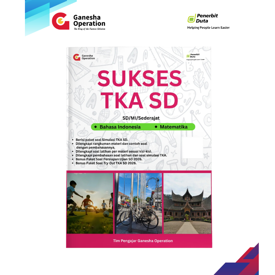 SUKSES TKA SD 2025/2026 PENERBIT DUTA atau GANESHA OPERATION