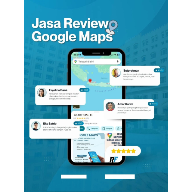 Jasa Ulas Google Maps | Jasa Review Google maps | Jasa Rating Google maps | Google Bisnis