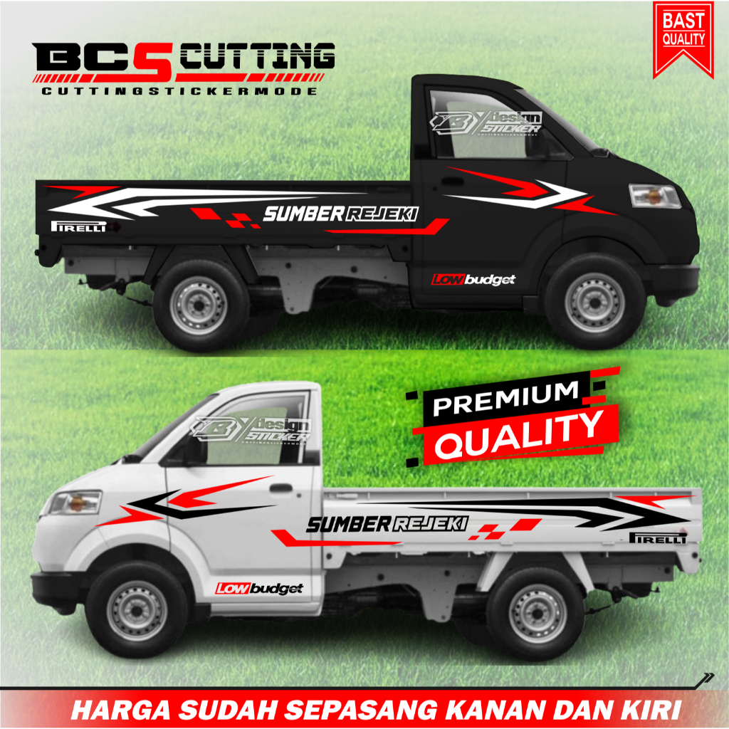 NEW Stiker Stiker Aksesoris Mobil Pickup Mega Carry Apv Terbaru