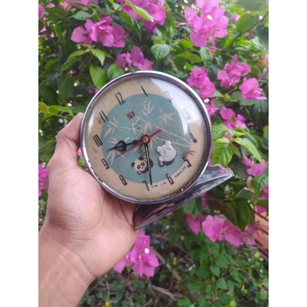 jam weker manual vintage lawas antik jadul kuno