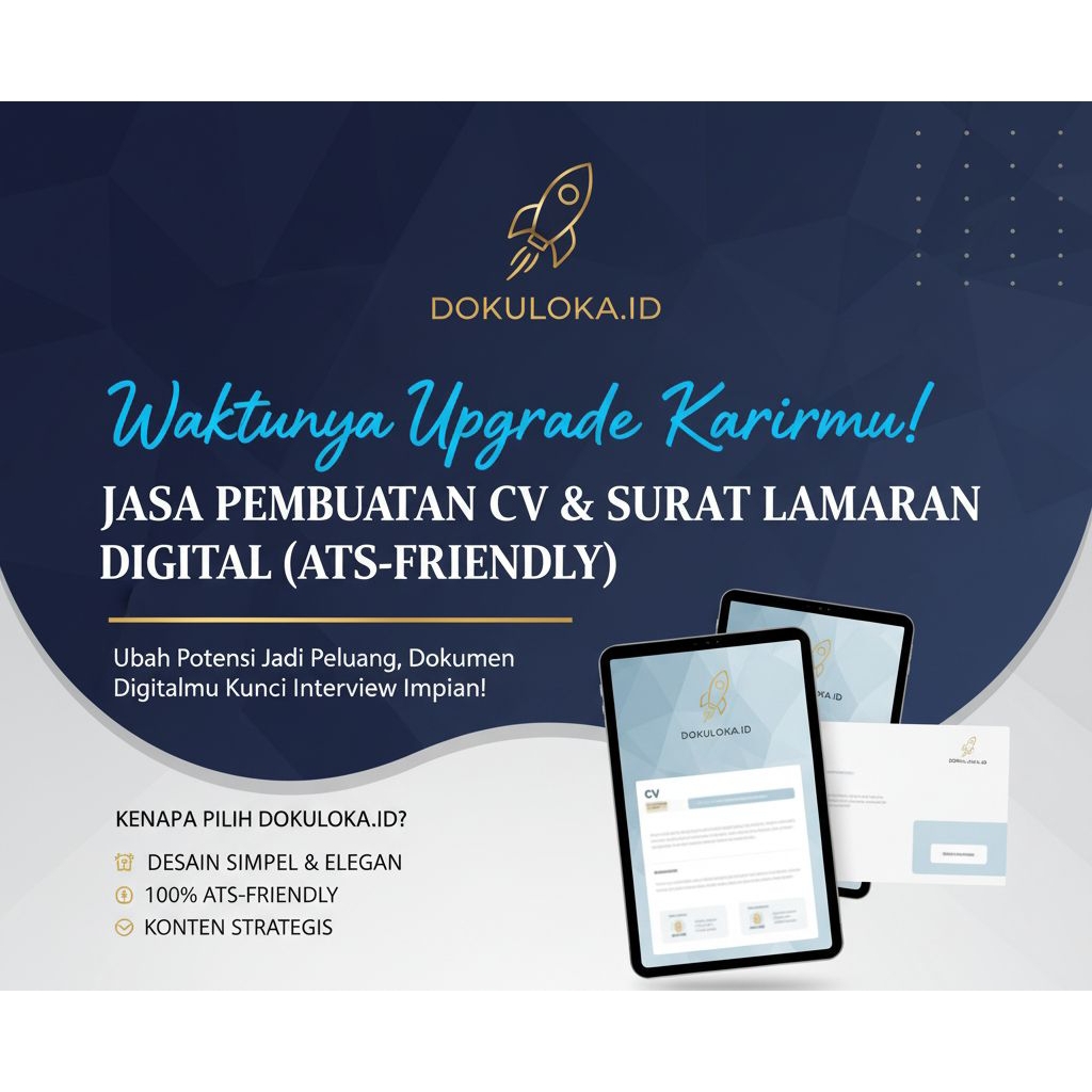 Pembuatan CV Lamaran Kerja | Lamaran Kerja | CV ATS