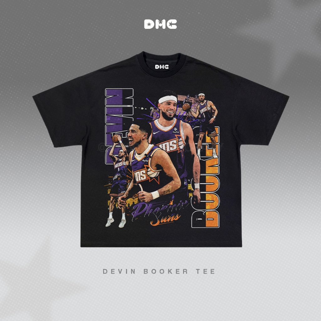 DMC Devin Booker Phoenix Suns V.2 Basketball Oversized T-Shirt