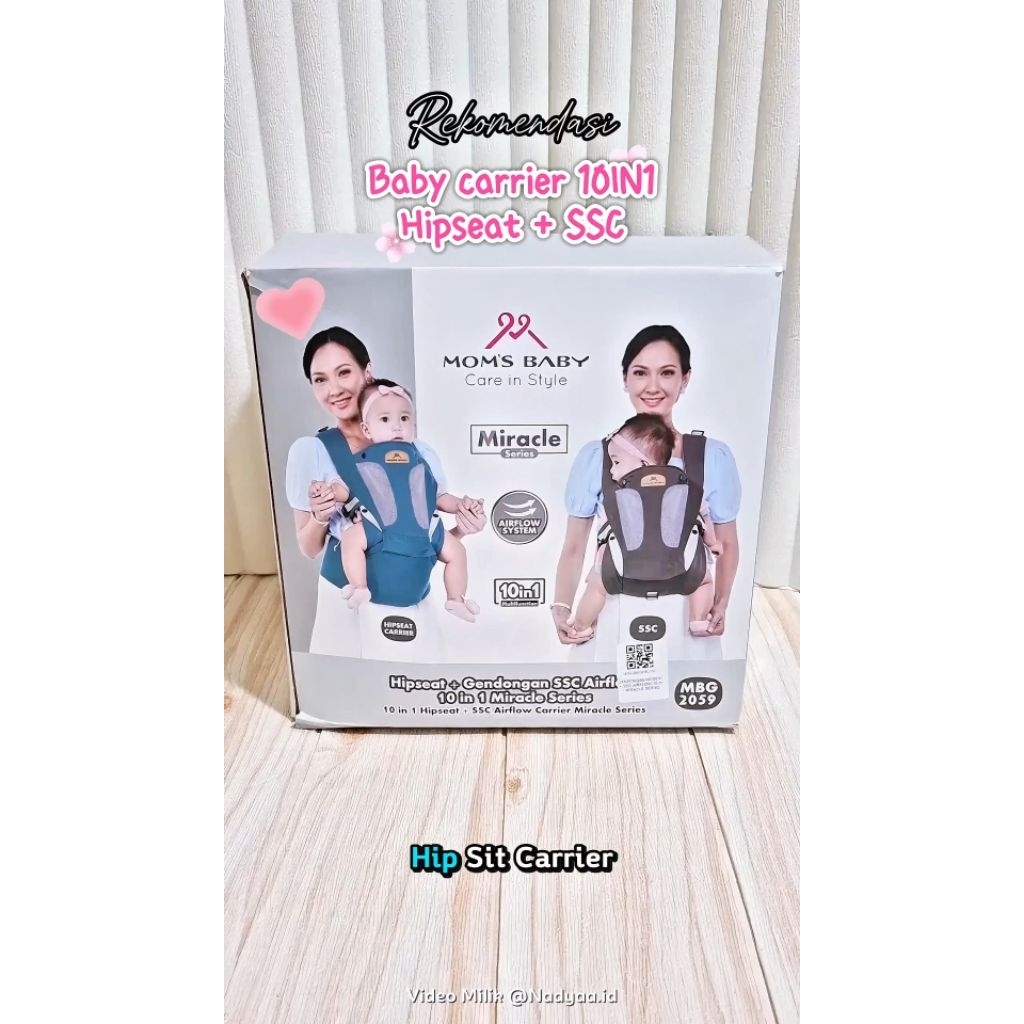 PL Gendongan Bayi Hipseat+SSC