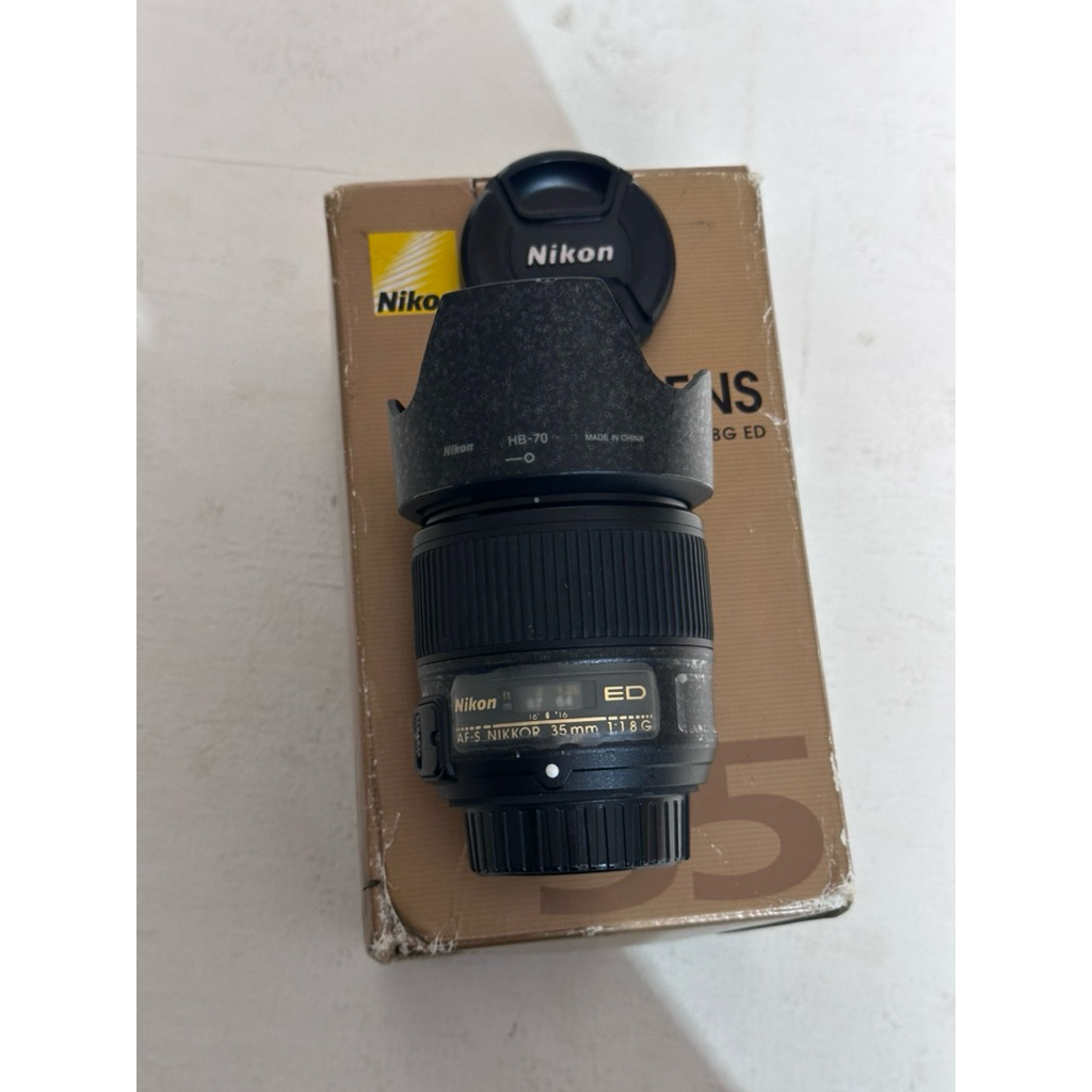 Nikon Afs 35mm f1.8 ED fullframe