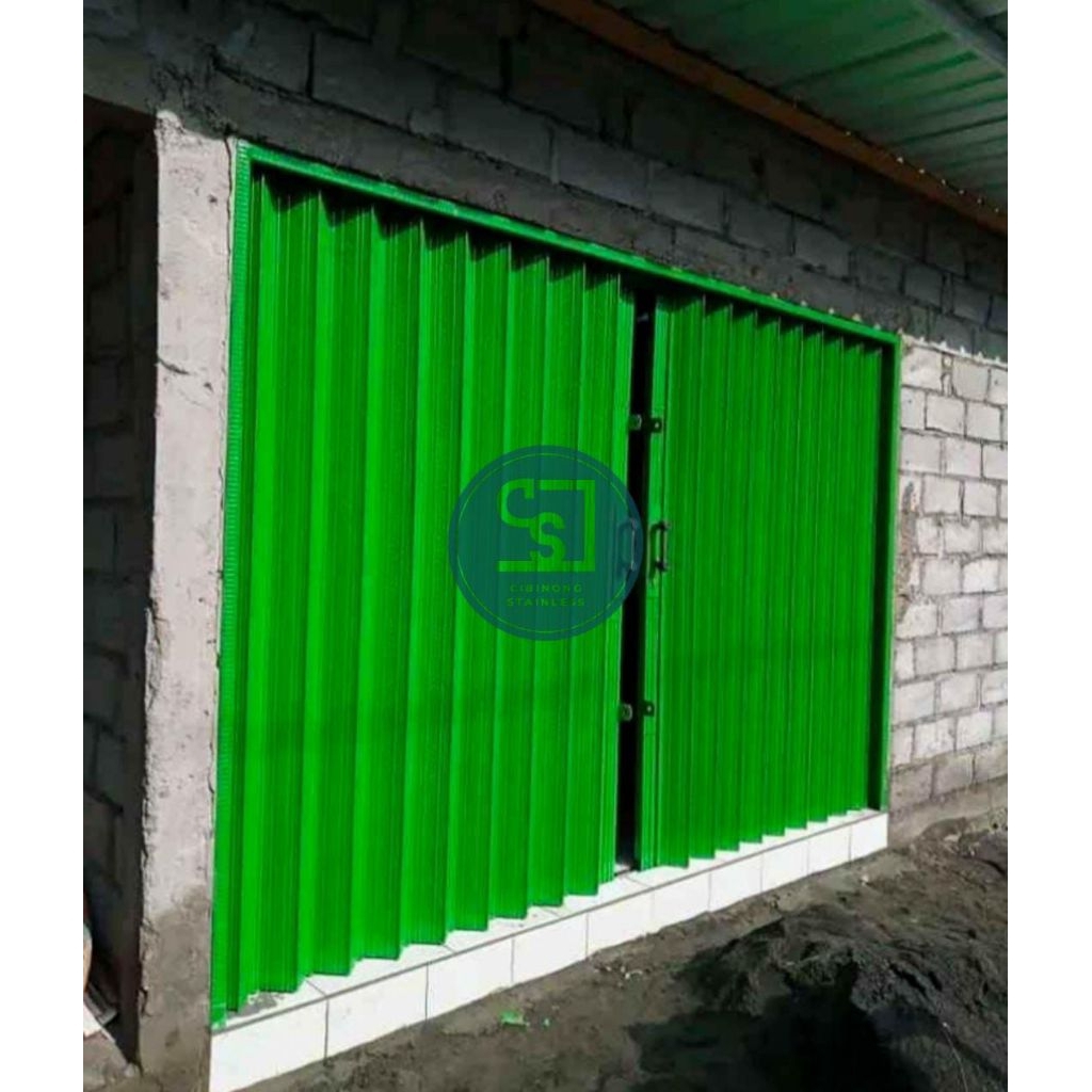 Pengaman ruko pintu folding gate