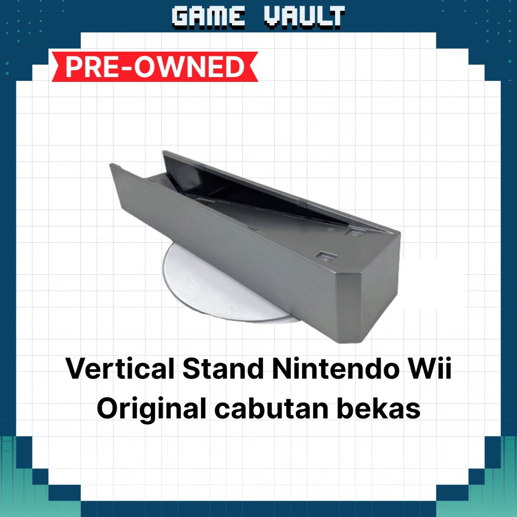 Vertical Stand Wii Original bekas cabutan nintendo