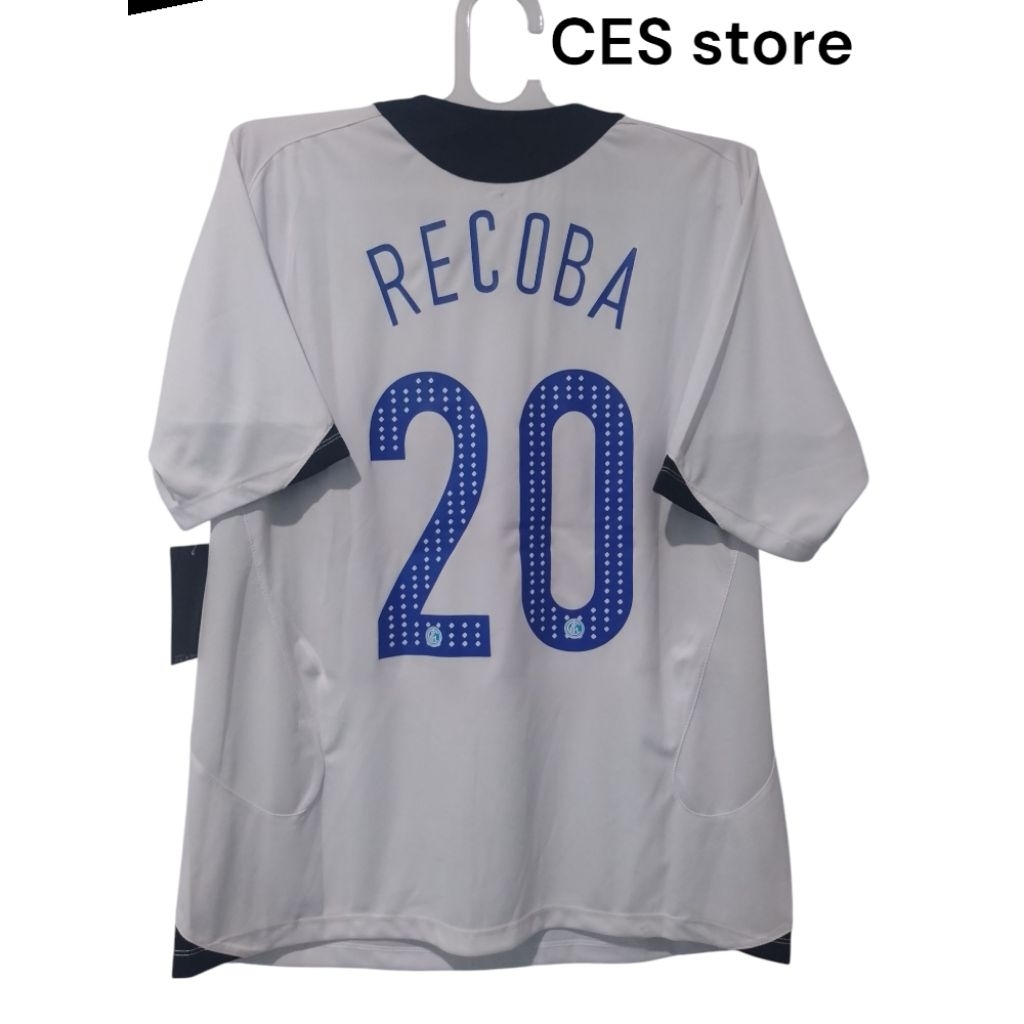 jersey baju bola retro nerazzuri away recoba sport olahraga