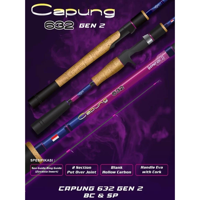 Joran Capung 632 8-17 lb