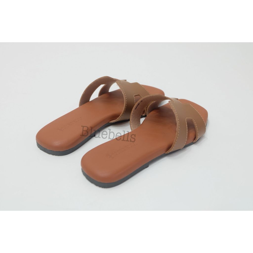 Bluebells NAOMI Sendal Slop Teplek Wanita Kekinian (Tersedia Size 36-44)