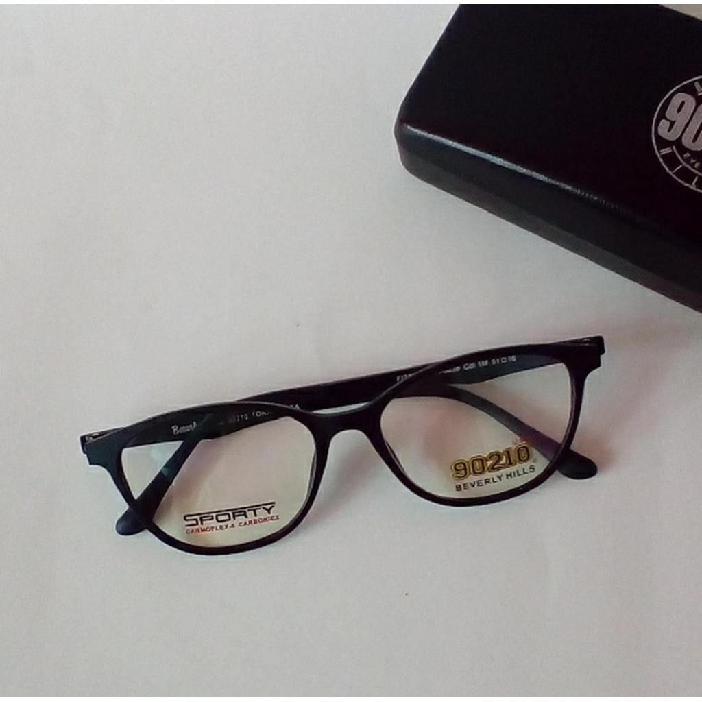 Frame Kacamata Beverly Hills BH6038 Black Original