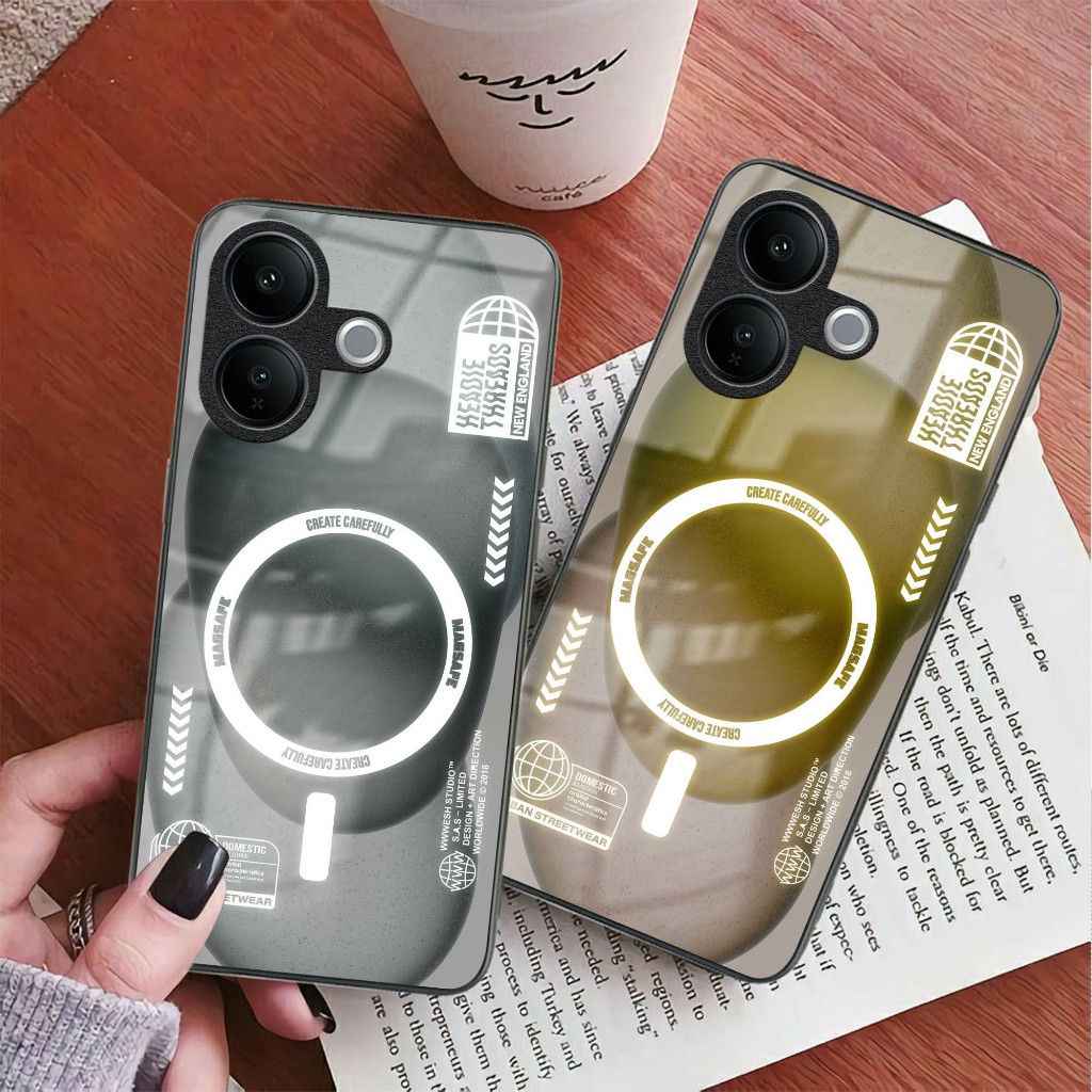 Case Glossy for VIVO V60 LITE [KK57] Case Kaca Akrilik | Casing Hp V60 Lite | Case V60 Lite | VV V60