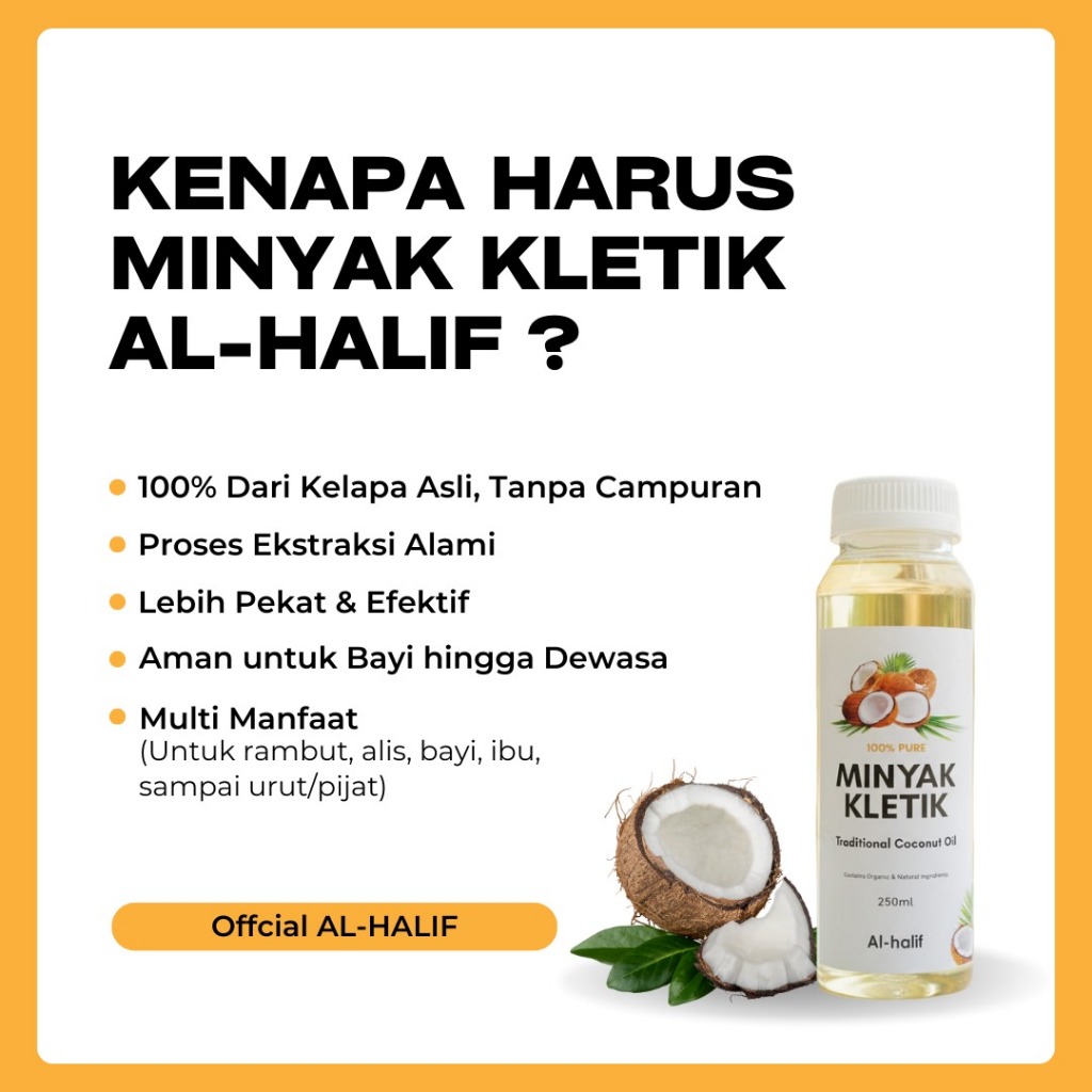 Minyak Kletik Kelapa Asli/Minyak Klentik Kelapa Murni/Klentik/Keletik/Lentik Co