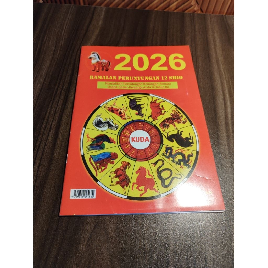 Buku Ramalan 12 Shio Tahun 2026 Kuda