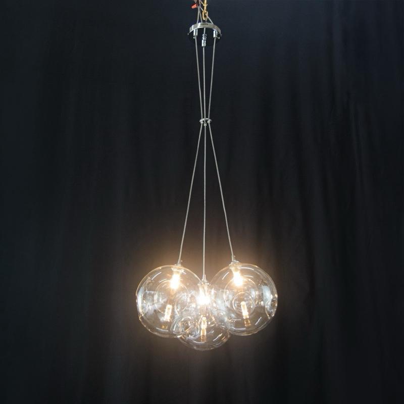 Lampu Gantung Bola Kaca replika Bocci