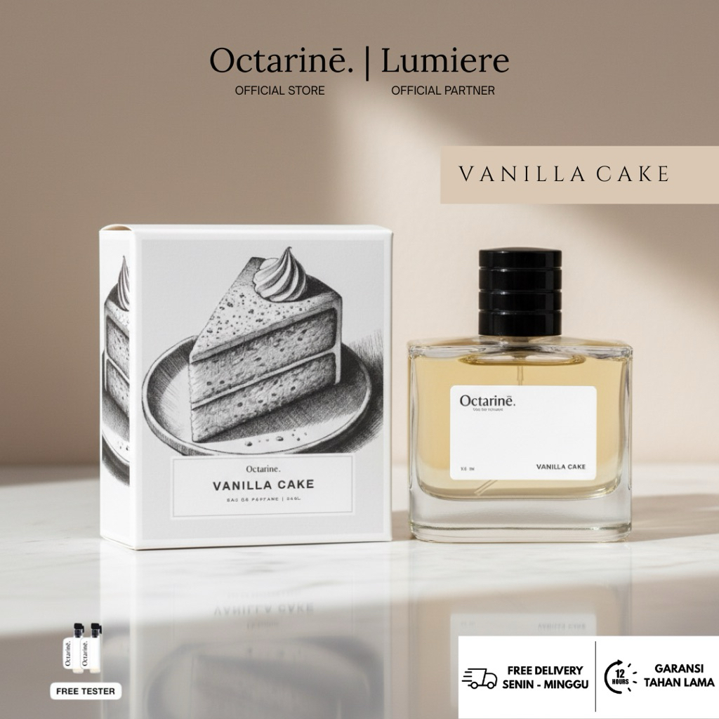 Octarine - Vanilla Cake Parfum Unisex Aroma Sweet Vanilla